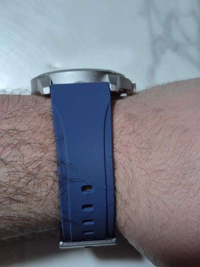 Relógio Naviforce Esportivo Azul e Amarelo 45mm