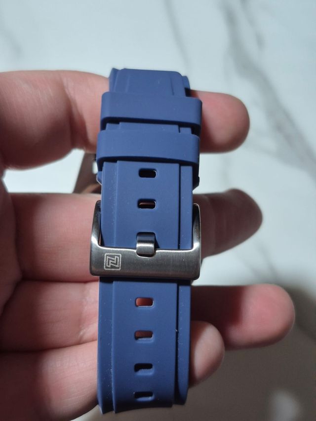 Relógio Naviforce Esportivo Azul e Amarelo 45mm