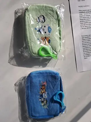 Monederos Octonauts Azul y Verde