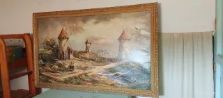 Cuadro paisaje óleo