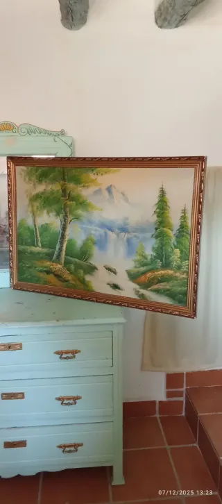 Cuadro paisaje óleo