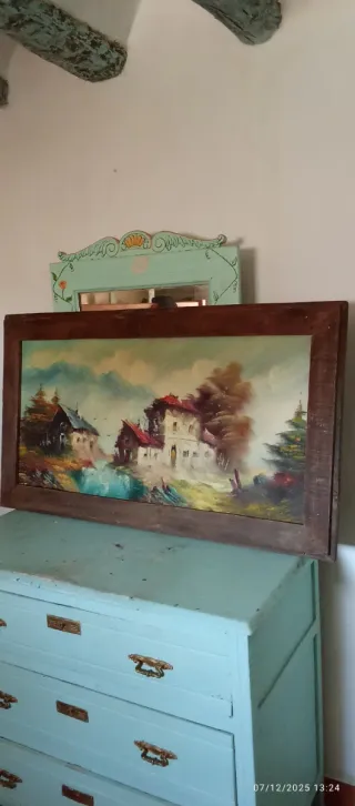 Cuadro paisaje óleo