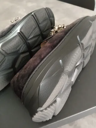 Mocassini donna  con strass 36