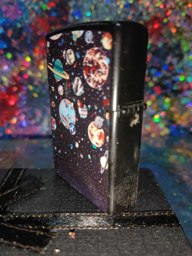 Mechero VIP Diseño Espacial Hecho a Mano