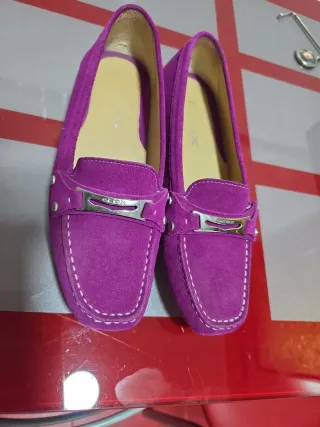 Zapatos Geox Morados Mujer Talla 38
