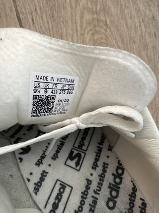 Adidas Spezial Blancas Talla 43