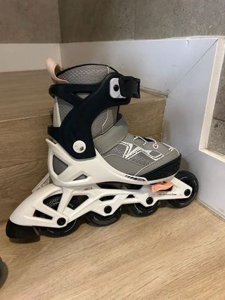 Patines en Línea infantiles Oxelo Fit 3 Gris