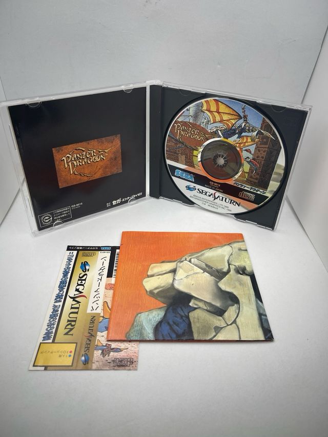Panzer Dragoon Sega Saturn Japonés