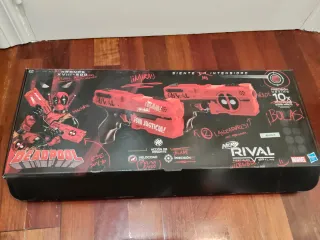 Nerf Rival Deadpool Pistolas y Balas