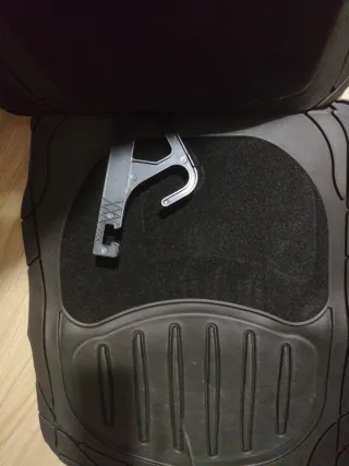 Juego alfombrillas PVC+moqueta coche