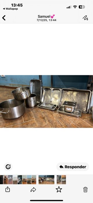 Cocina industrial acero inoxidable calienta tapas