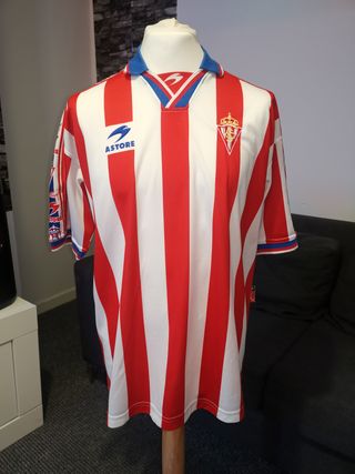 Camiseta Sporting Gijón 1997-98
