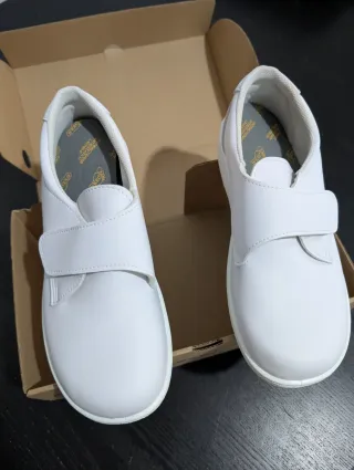 Zapatos d'kel blancos talla 37