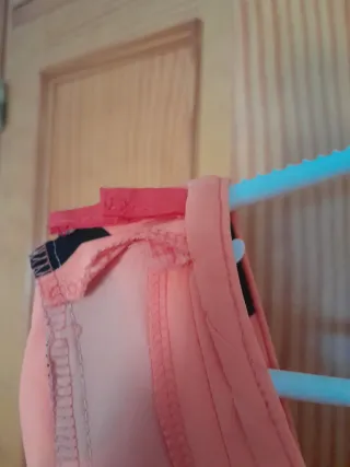 Vestido Flamenca Lunares Naranja Negro