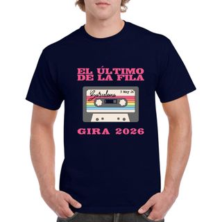 Camiseta El Último de la Fila Gira 2026 casette