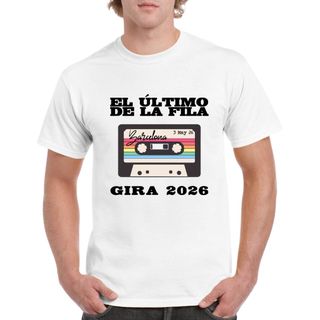 Camiseta El Último de la Fila Gira 2026 casette