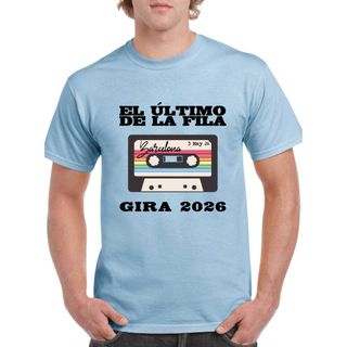Camiseta El Último de la Fila Gira 2026 casette