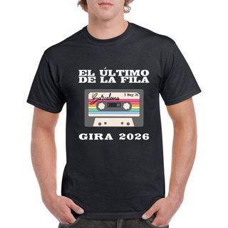 Camiseta El Último de la Fila Gira 2026 casette