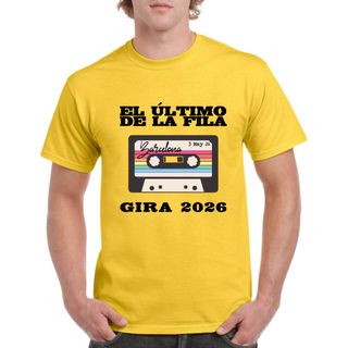 Camiseta El Último de la Fila Gira 2026 casette