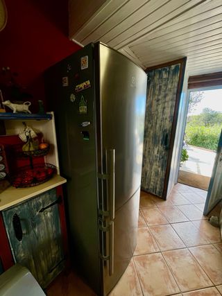 Nevera Combi Electro Lux No Frost Plata