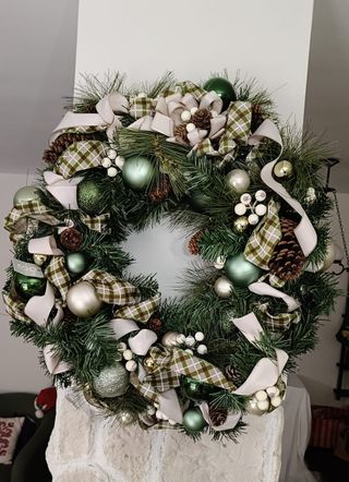 Ghirlanda Natalizia Shabby Chic