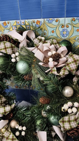 Ghirlanda Natalizia Shabby Chic