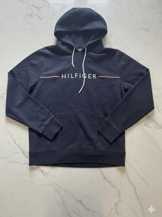 Felpa Tommy Hilfiger Blu Navy XL