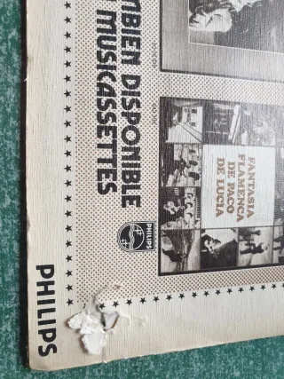 Vinilo Paco de Lucía - Entre dos aguas