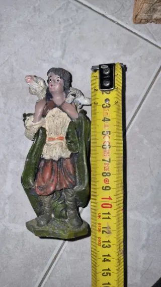 Lote figuras Belén Navidad más de 30 figuras y dec