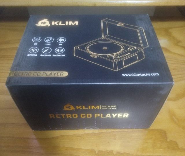 Reproductor CD KLIM Rosa y Blanco