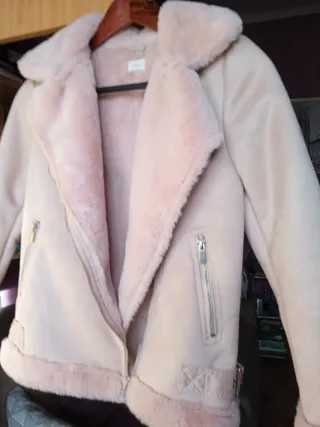 Chaqueta rosa niña talla 140