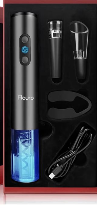 Set Sacacorchos Eléctrico Flouno 4 Piezas