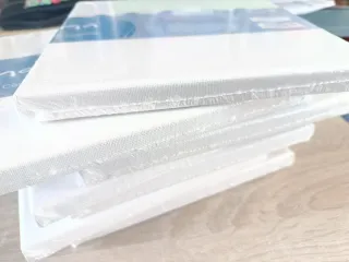 18 Lienzos 20x20cm Algodón 100%