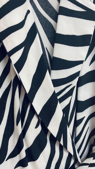 Vestido mini Zara Mono Cebra Talla S