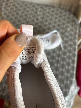 Deportivas Adidas Blancas y Rosas