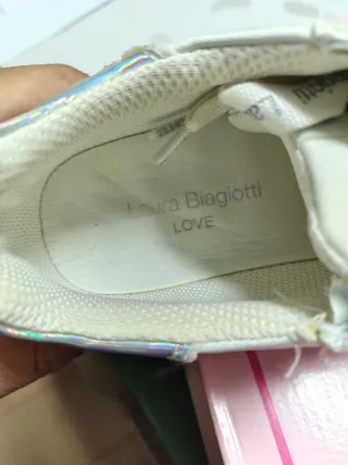 Scarpe Laura Biagiotti Bianche Tg 36