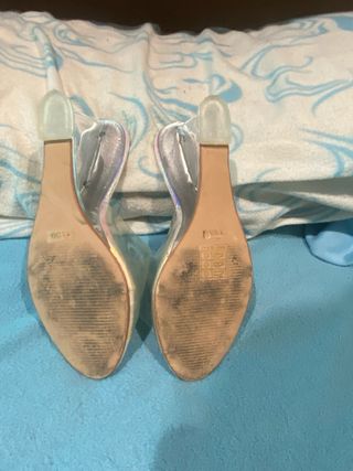 Zapatos Just Me Multicolor Transparentes