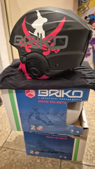 Casco esquí infantil Briko