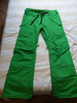 Pantalón Burton Snowboard Verde