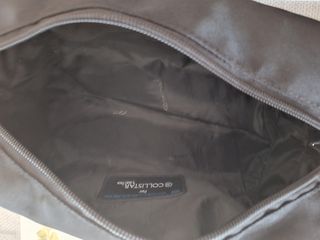 Borsello Piquadro nero e marrone nuovo in pelle