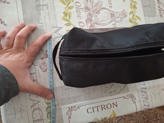 Borsello Piquadro nero e marrone nuovo in pelle