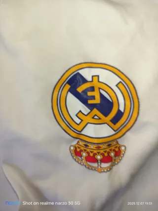 Pantalón Real Madrid Blanco Talla 8-9