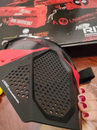 Máscara y Gafas Nerf Rival