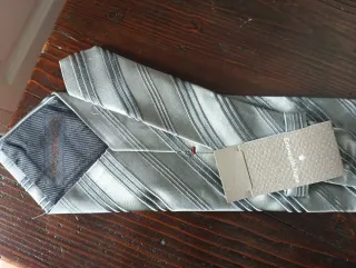 Cravatta Ermenegildo Zegna Grigio Argento