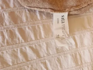 Cardigan fino beige mujer