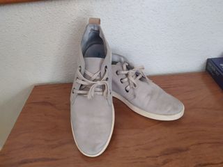Bota safari de cordones, gris 42