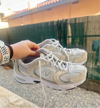 New Balance 530 Beige/Gris Talla 38 ORIGINALES