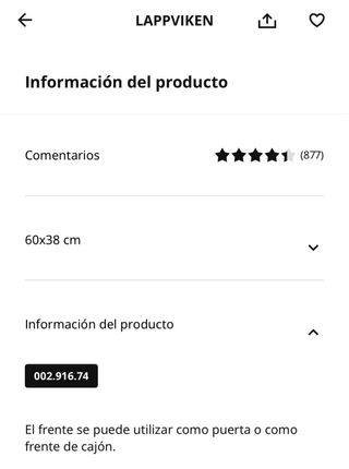 Puertas LAPPVIKEN blancas