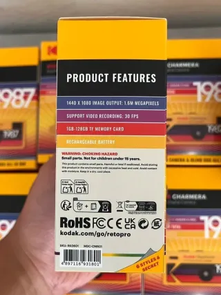 Kodak Charmera Digital Keychain Camera Blind Box