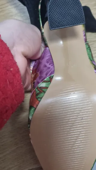 Tacones de fiesta estampados